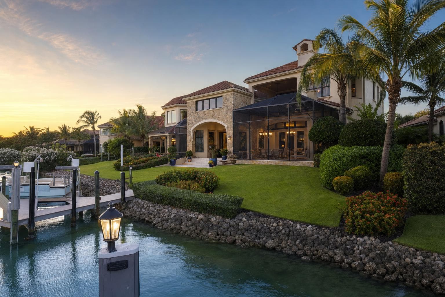 Seefront-Villa Estero – Direkt am Wasser mit eigenem Steg