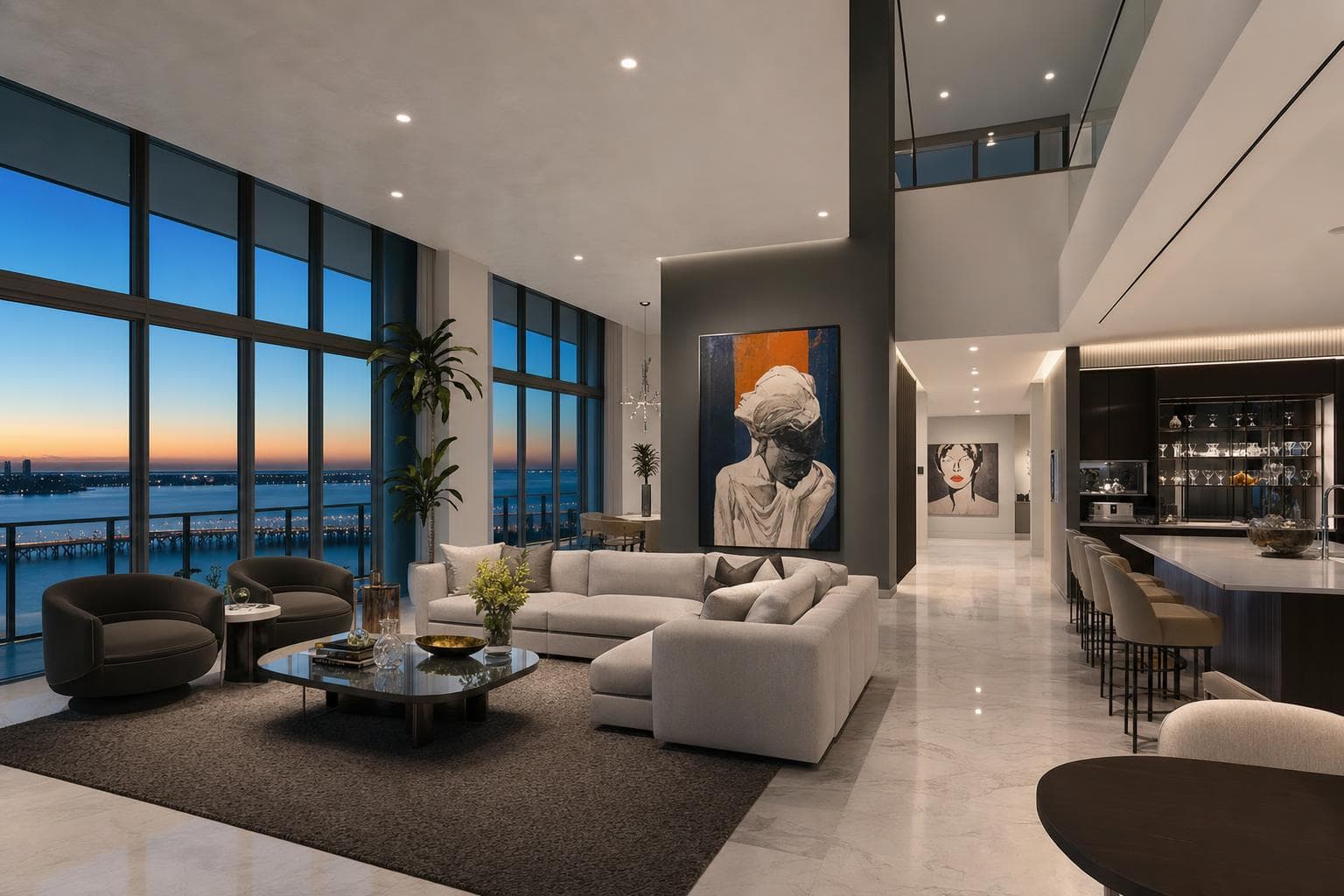 Luxus-Apartment Naples Beach – Vollausstattung, Meerblick
