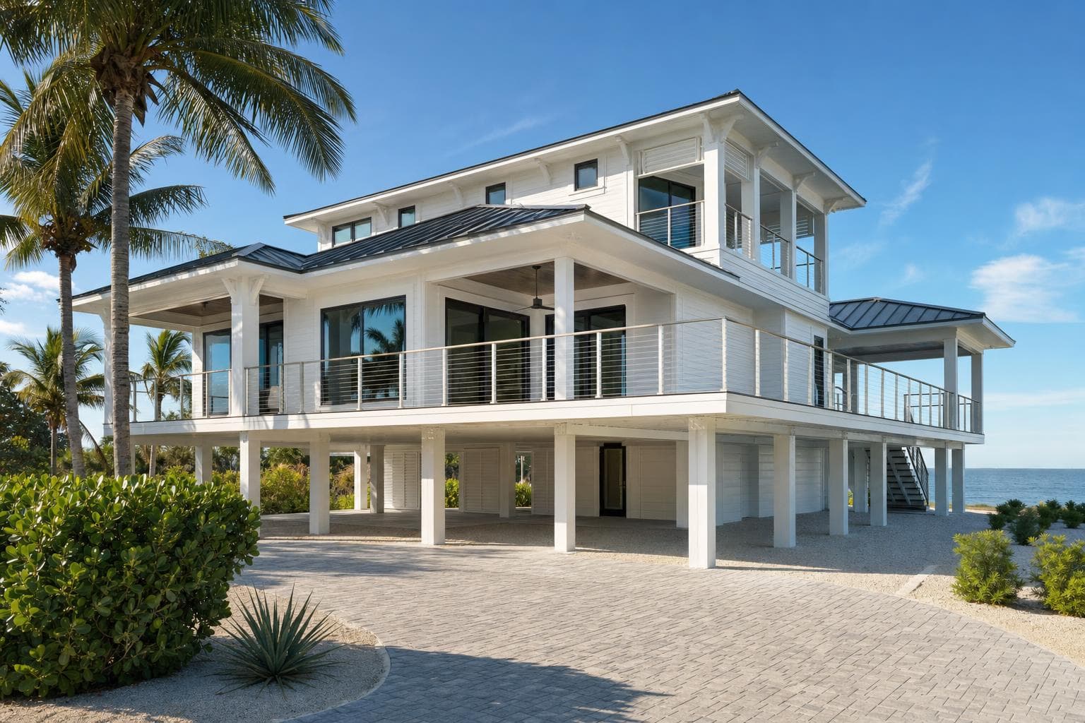 Modernes Strandhaus – Gehobenste Architektur auf Marco Island